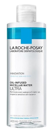 La Roche-Posay Toleriane Acqua micellare oleosa bifasica 400 ml. Struccante ultra efficace anche per il make-up waterproof, rispetta l'equilibrio della pelle sensibile.