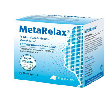 Metarelax Nuova Formula Integratore 20 Bustine