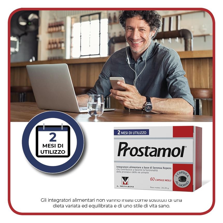 Prostamol - Integratore per la Prostata - 60 Capsule Molli