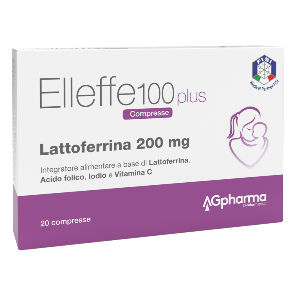 Elleffe 100 Plus Integratore per Gravidanza 20 Compresse