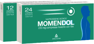 Momendol Compresse 220 mg Naprossene 24 Compresse Rivestite