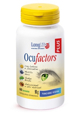 LongLife Ocufactors Plus Integratore Vista 60 Tavolette