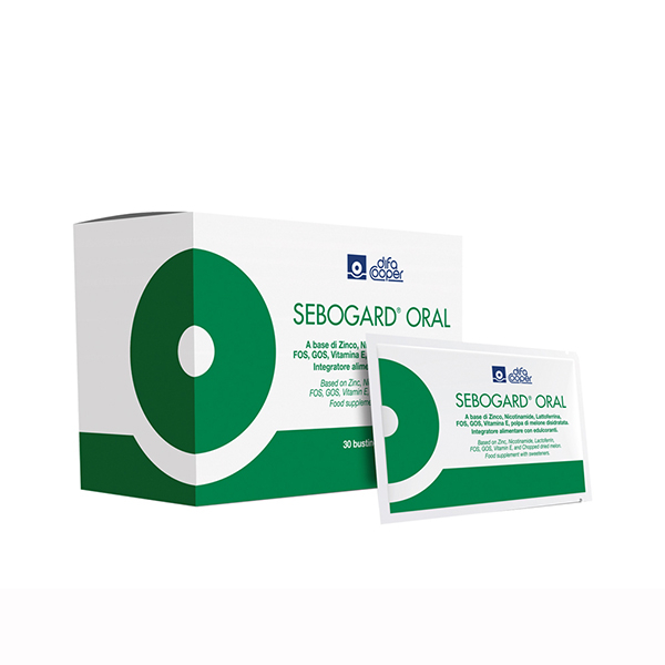 Sebogard Oral Integratore Per Seborrea e Acne 30 Bustine