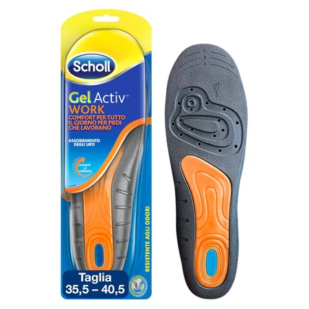 Scholl GelActiv Work Donna - Soletta in gel - 1 paio