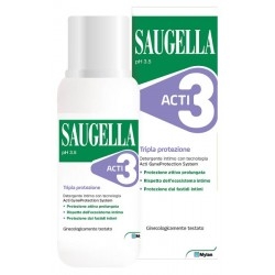 SAUGELLA  ACTI3 detergente intimo 100ml