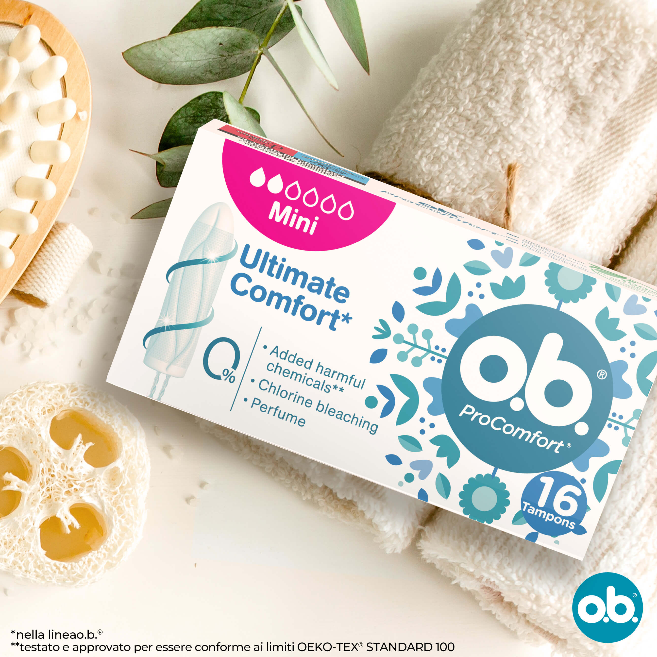 O.B. ProComfort Mini 16 Assorbenti Interni