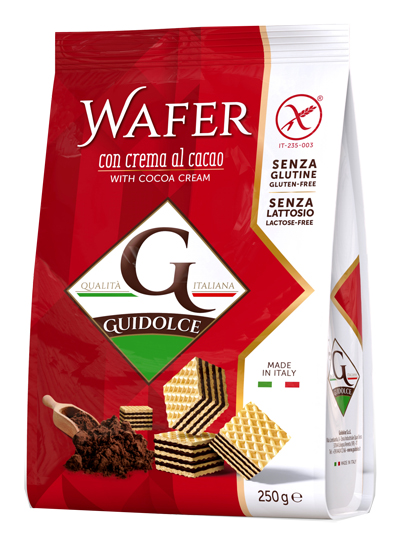 GUIDOLCE Wafer Cacao 250g