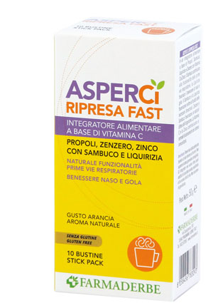 Asper Ci Ripresa Fast 10 Bustine