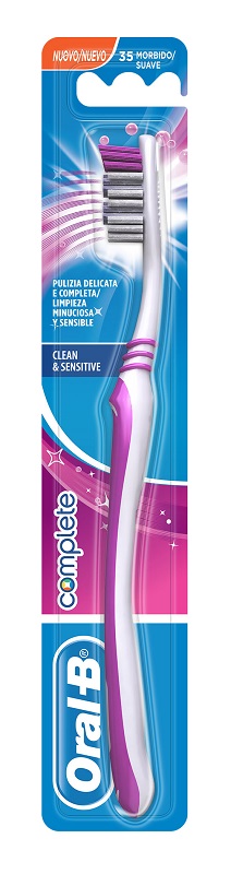 Oral-B Shiny Clean Spazzolino Manuale Medio