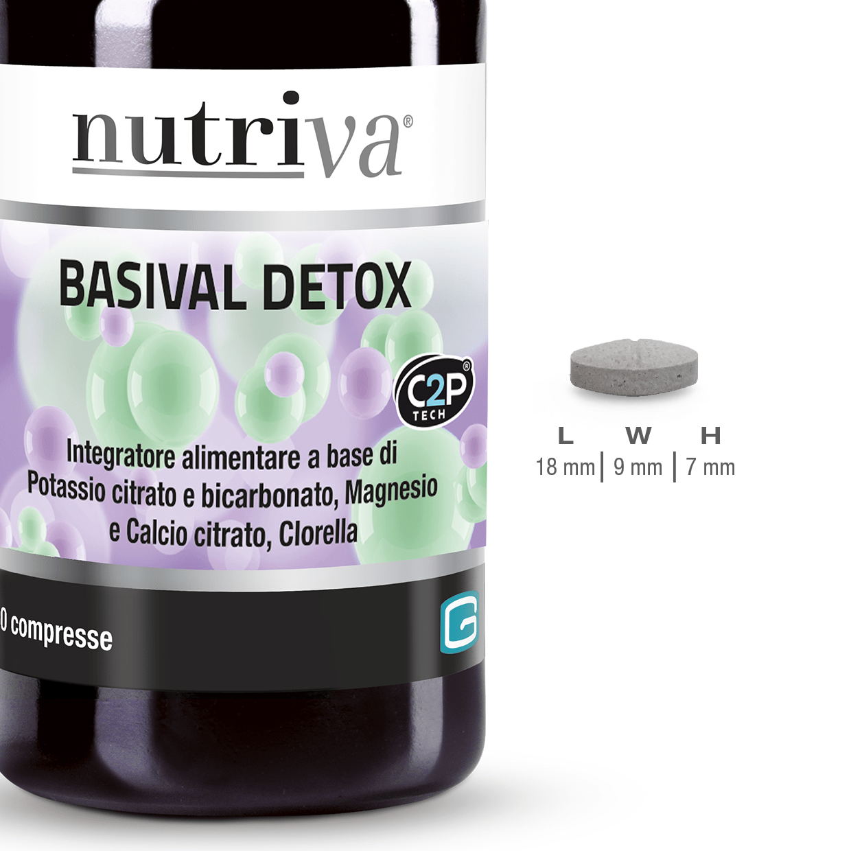 NUTRIVA BASIVAL DETOX 60CPR