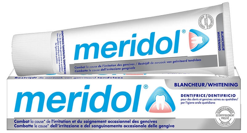 Meridol Whitening Dentifricio Sbiancante Protezione Gengive 75ml