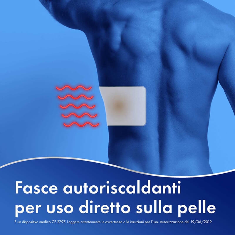 Lasonil Termico - Fasce Autoriscaldanti per Schiena e Spalle - 3 Pezzi