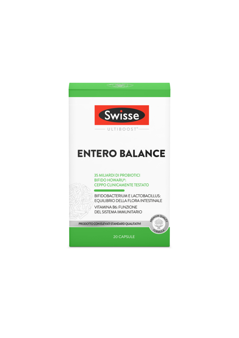 SWISSE ULTIBOOST ENTERO BALANCE 20 CAPSULE