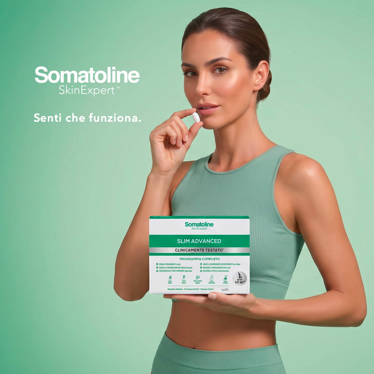 Somatoline SkinExpert Slim Advanced 120 Compresse - Integratore Snellente
