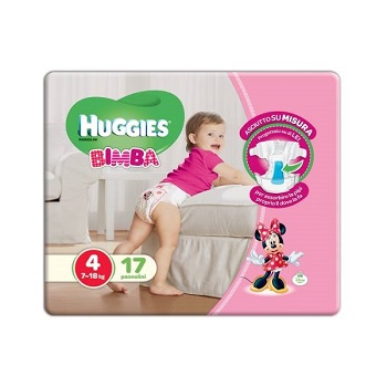 HUGGIES BASE GIRL 4 17PZ