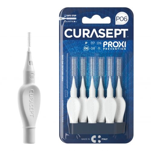 Curasept Proxi Prevenzione Scovolino Bianco P06 ISO 0 0,6 mm 5 Pezzi