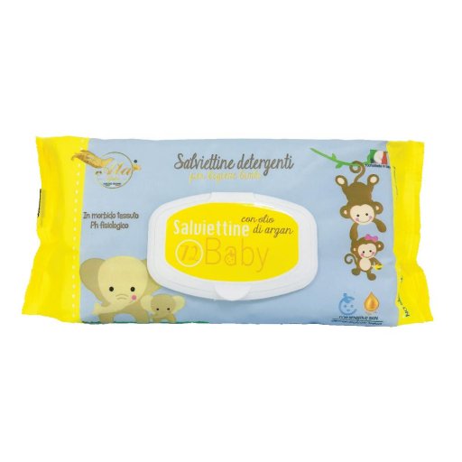 ALA Salviettine Detergenti Bambini Olio di Argan 72 pezzi
