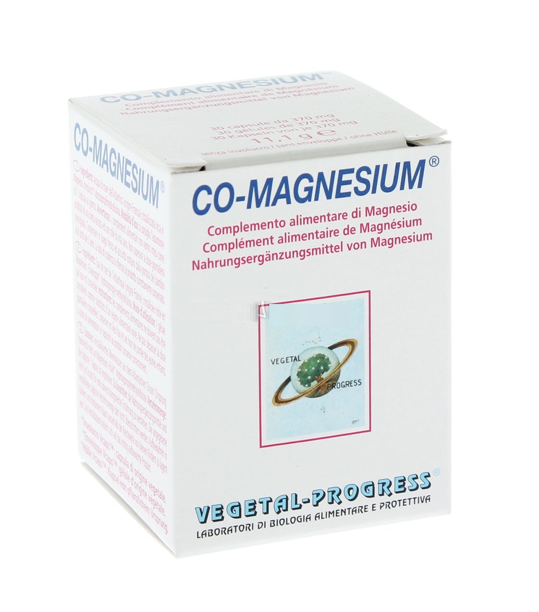 Co-Magnesium complemento alimentare di magnesio 30 capsule