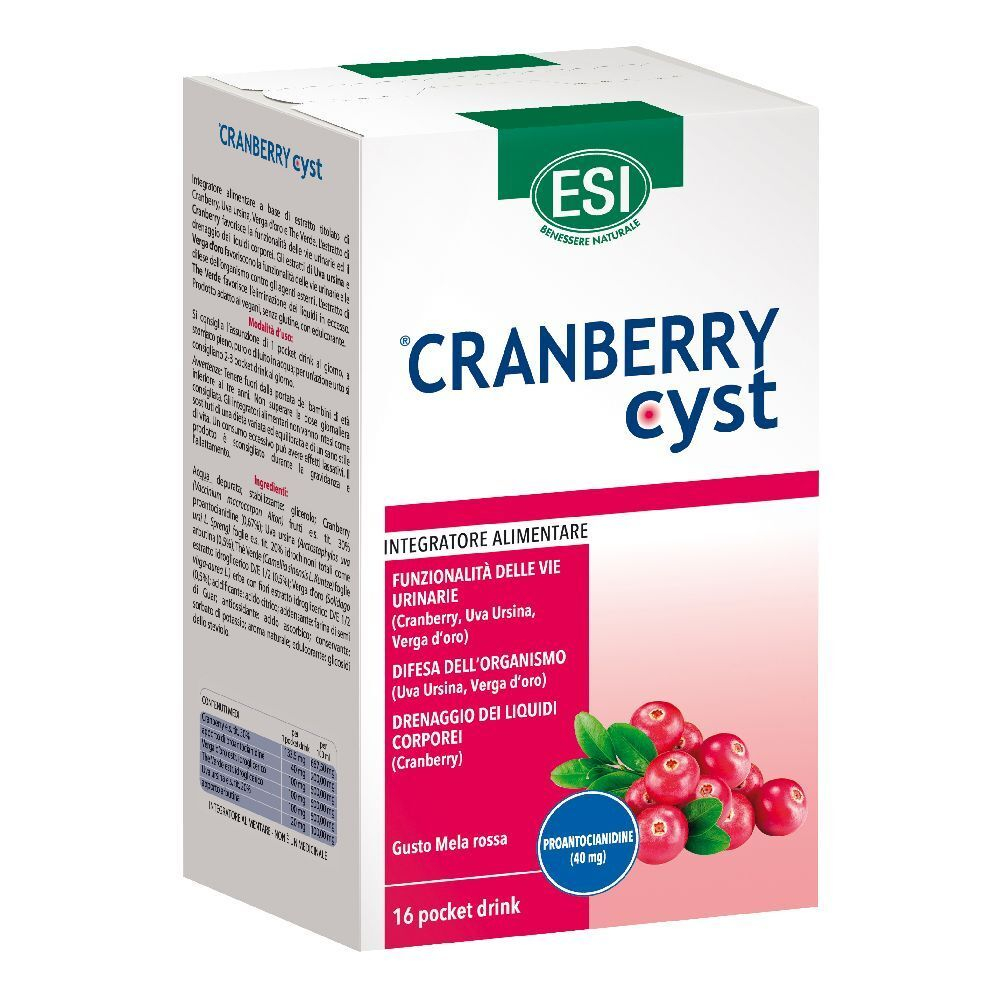ESI CRANBERRY CYST FT 16POCKET
