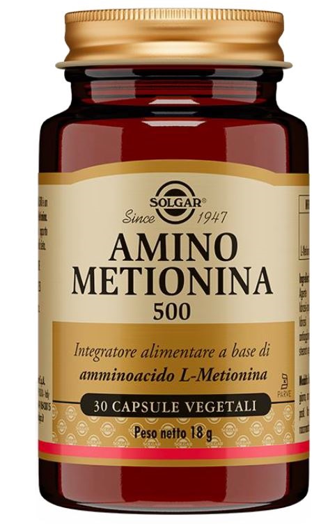 AMINO METIONINA 500 30CPS VEG