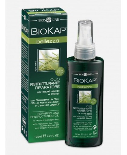 BioKap Olio Ristrutturante E Riparatore Capelli Secchi 125 ml