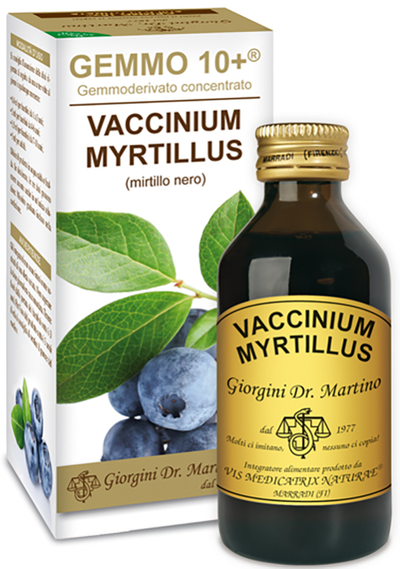 Dr. Giorgini Gemmo 10+ Mirtillo Nero Analcoolico 100 ml