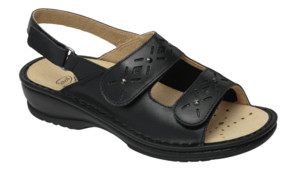 JOLINE SANDAL+ELAST W BLACK 41