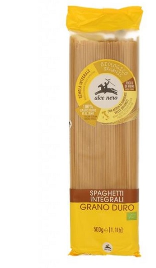 Alce Nero Spaghetti Integrali Di Grano Duro Biologici 500 g