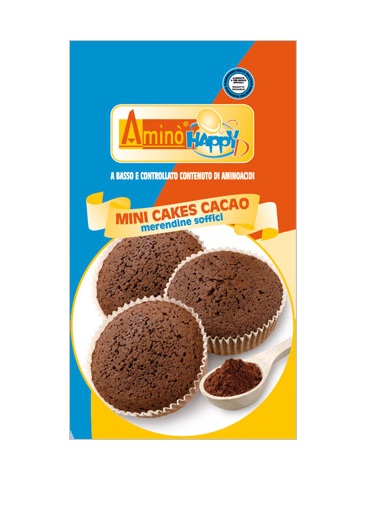 Aminò Happy D Mini Cakes Cacao Merendine Soffici 160 g
