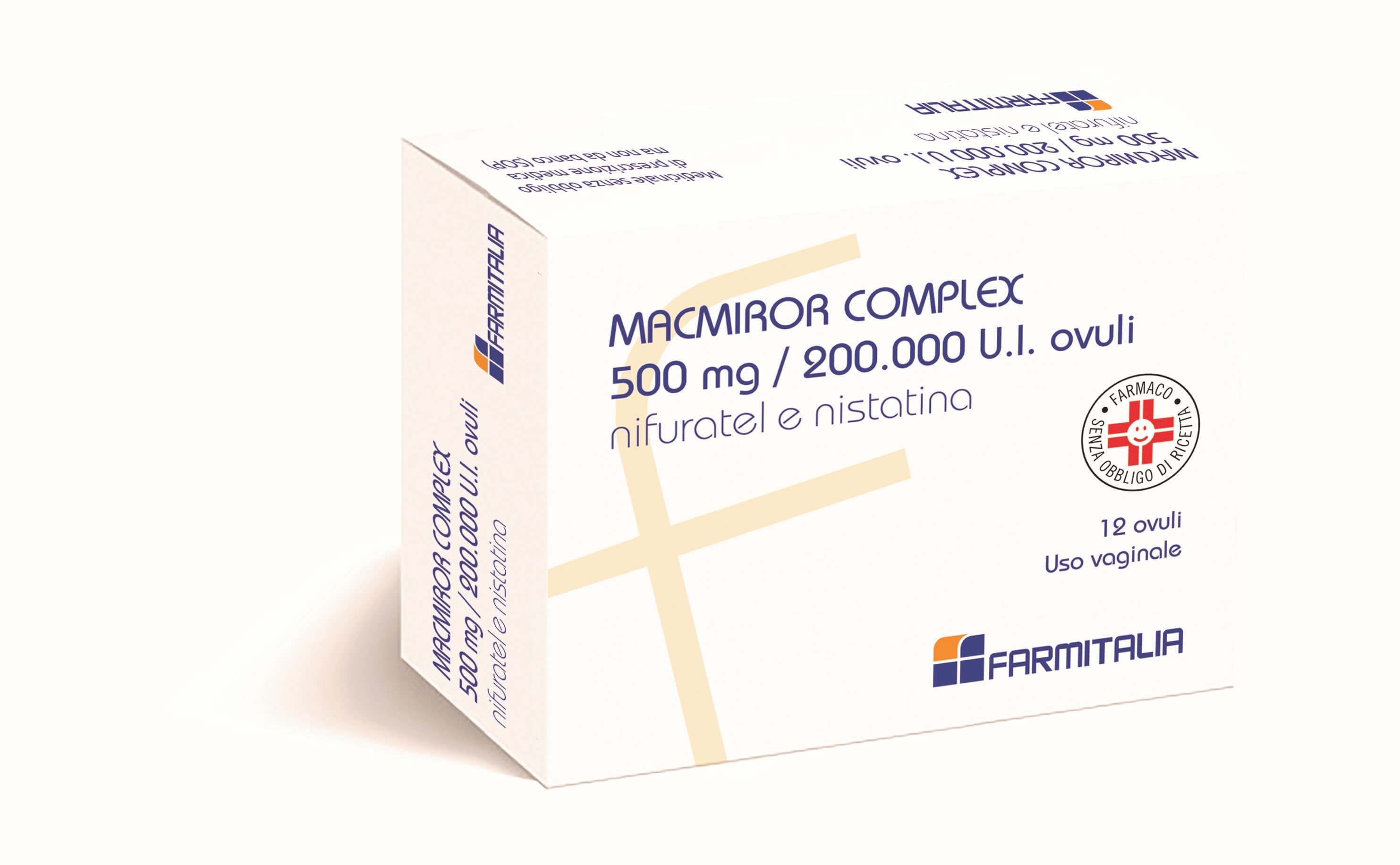 Macmiror Complex 500 mg + 200.000 U.I. ovuli