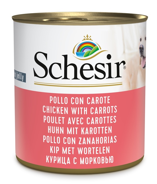 SCHESIR DOG POLLO/CAROTE 285G