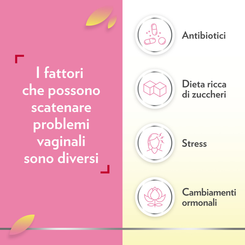 Gyno Canesflora Integratore alimentare per il benessere intimo femminile e il mantenimento della flora vaginale, con Vitamina B2 e lactobacilli, 30 capsule