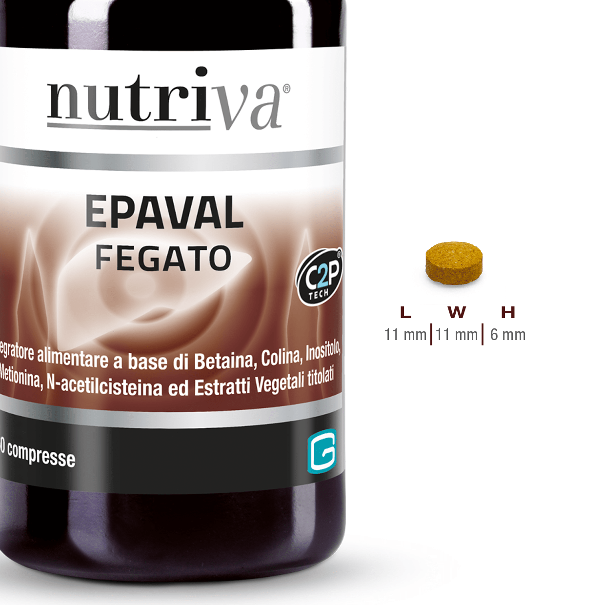 Nutriva Epaval Integratore Depurante 60 Compresse