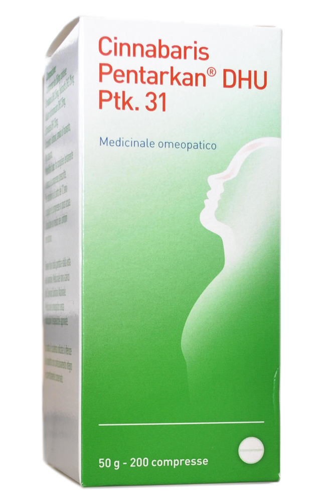 Schwabe Cinnabaris 31 Pentarkan Medicinale Omeopatico 200 Compresse 50 g 
