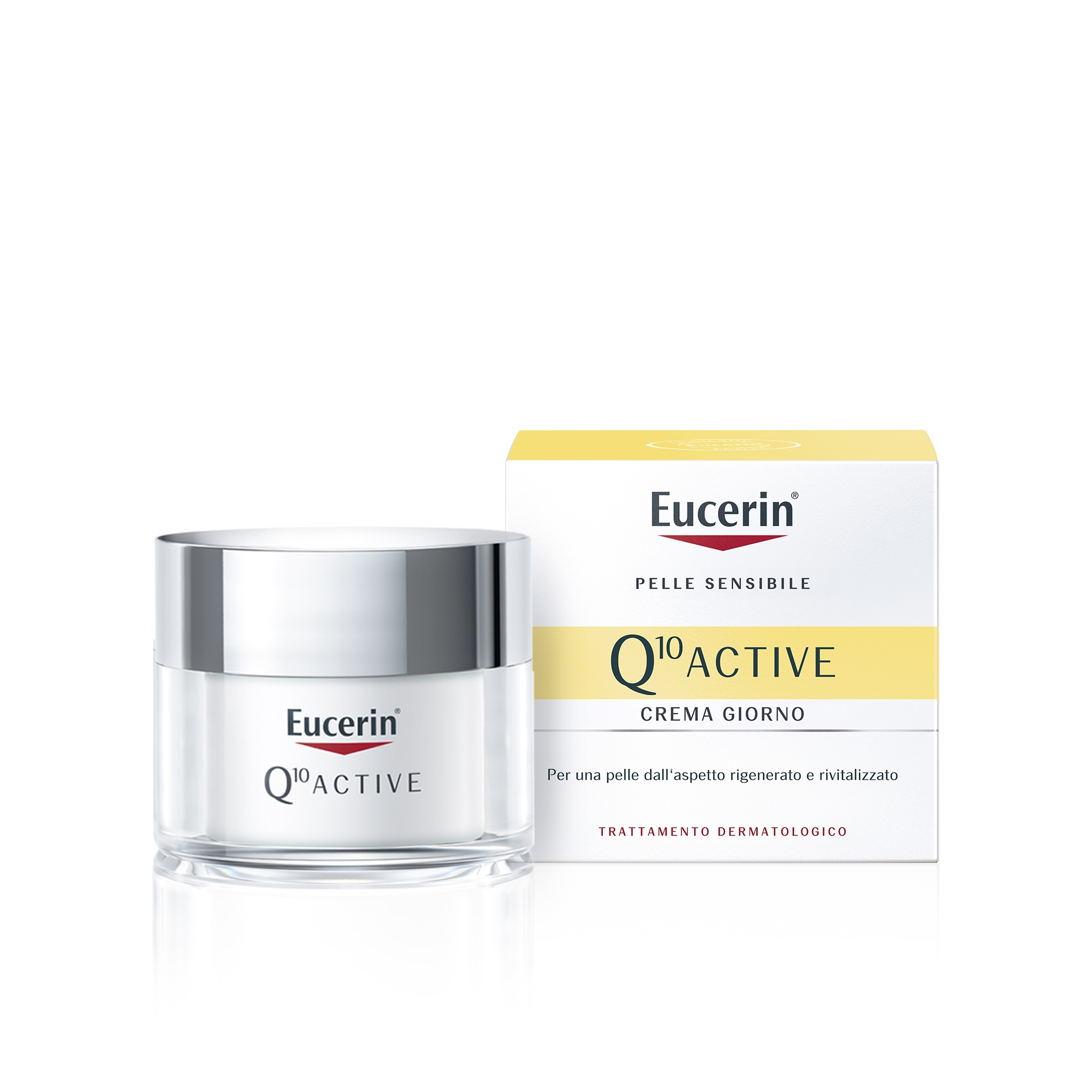 Eucerin Q10 Active Crema Giorno Viso Antirughe Pelli Secche 50 ml