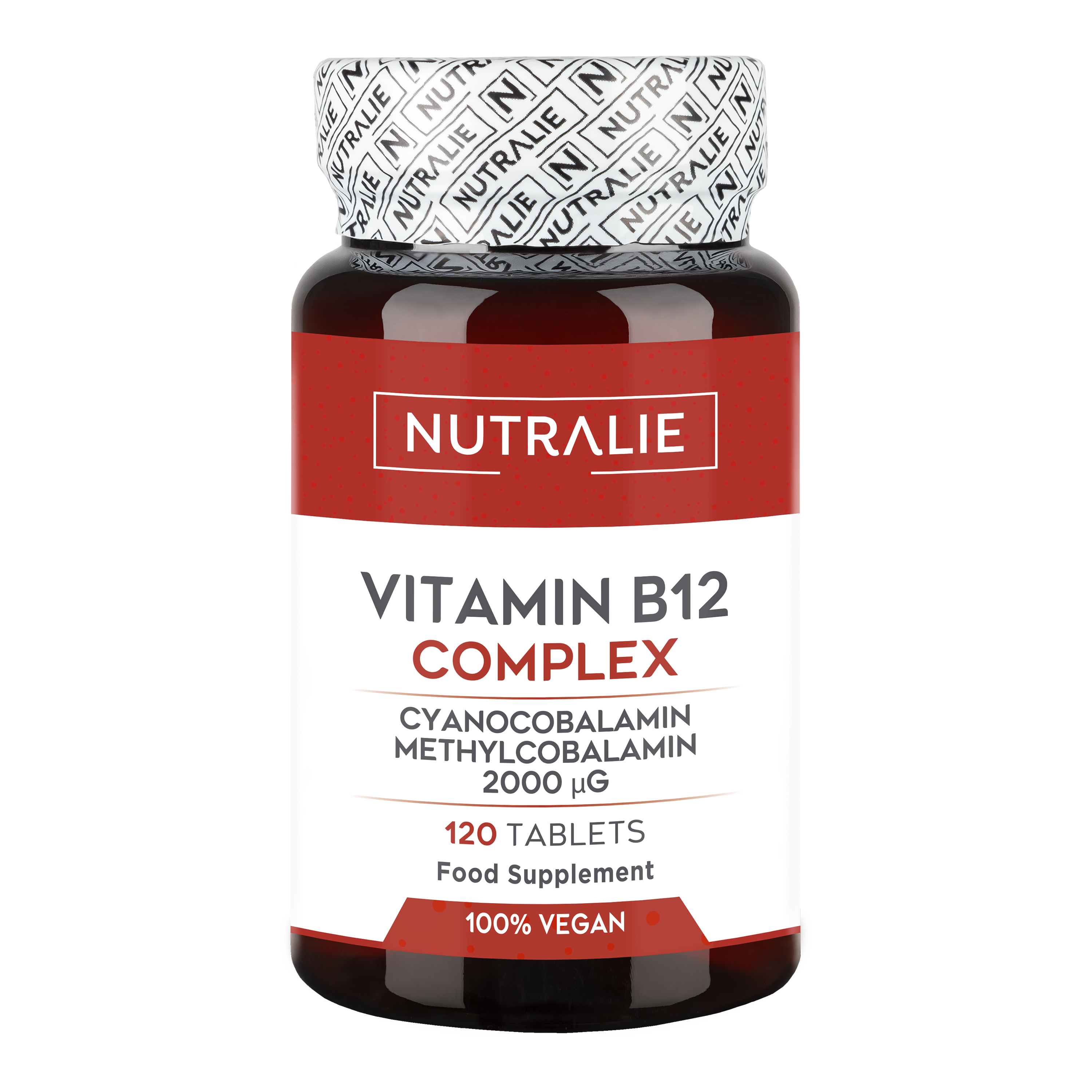 Nutralie Vitamina B12 Complex 2000 mcg 120 Compresse