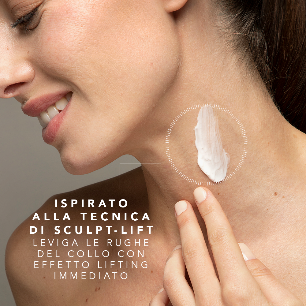 Somatoline SkinExpert, Skincure Collo e Décolléte Crema Lifting, Trattamento Viso   Anti-età,  Peptide Bioattivo   50ml