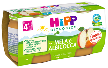 OMO HIPP Bio Albic/Mela 2x80g