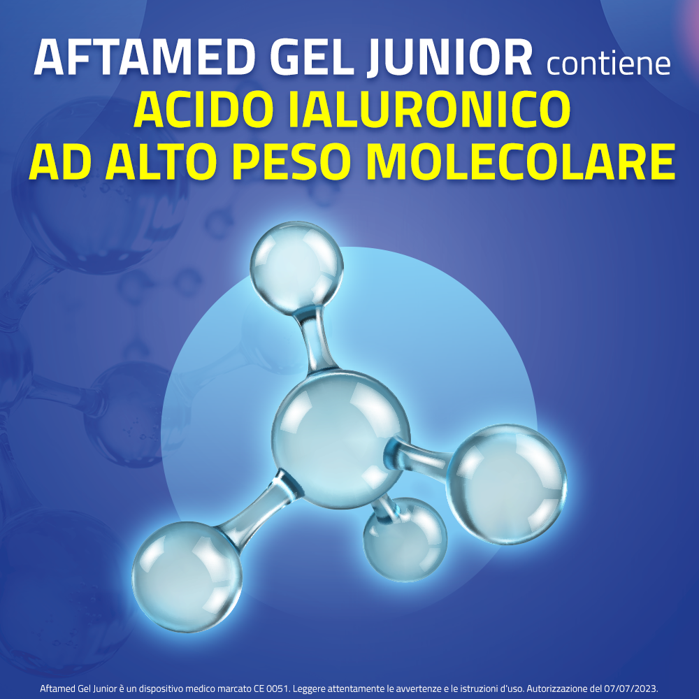 Aftamed Junior Gel Orale Anti Afte Senza Alcool 15 ml