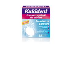 Kukident Cleanser Fresh Compresse Pulenti per Dentiere 88 Compresse Effervescenti