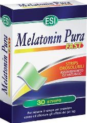 Esi Melatonin Pura Fast 30 strips orosolubili