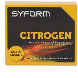 Syform Citrogen aminoacidi e sali minerali gusto limone 20 bustine