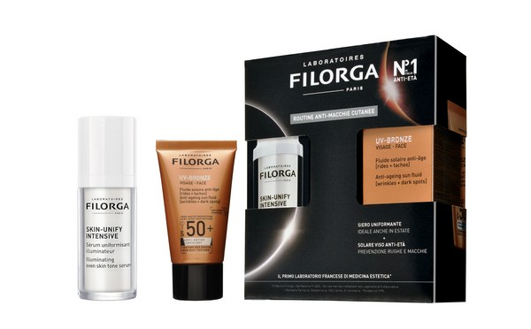 FILORGA COFANETTO SOLARE SKIN UNIFY + BRONZE FACE