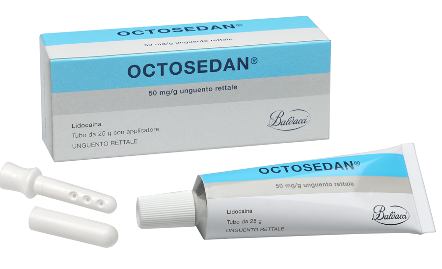 OCTOSEDAN UNG RETT 25G 50MG/G