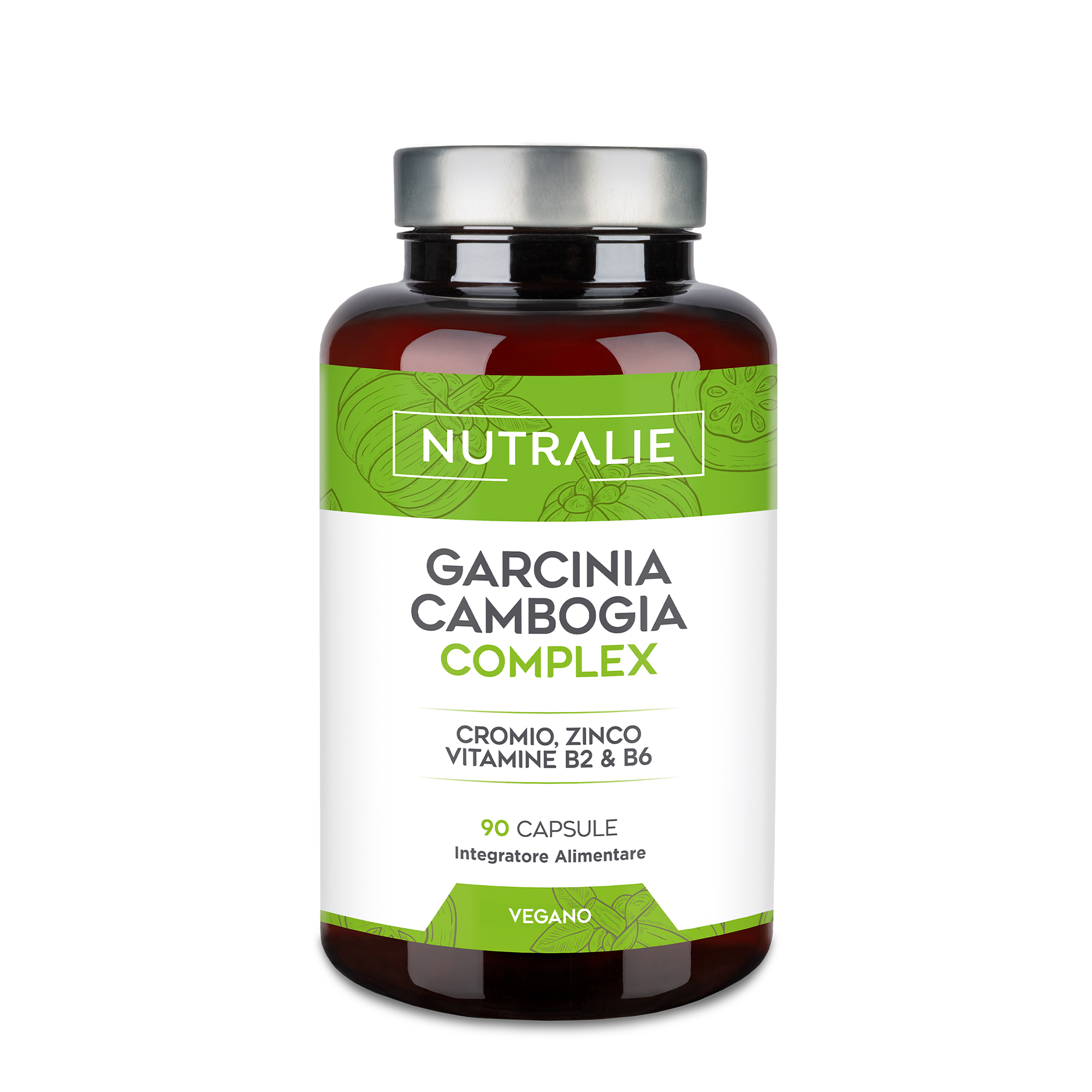 Nutralie Garcinia Cambogia 90 Capsule - Integratore Per Il Metabolismo Dei Carboidrati