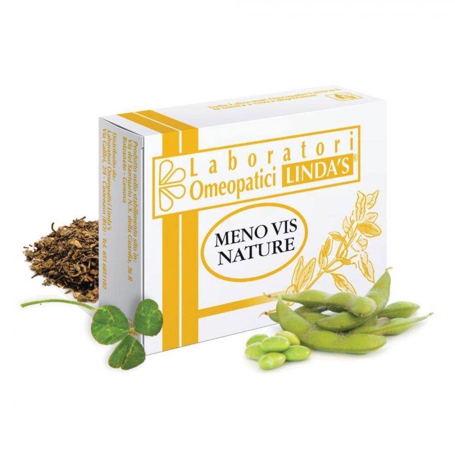 Linda's Lab Meno Vis Nature Integratore 60 Compresse
