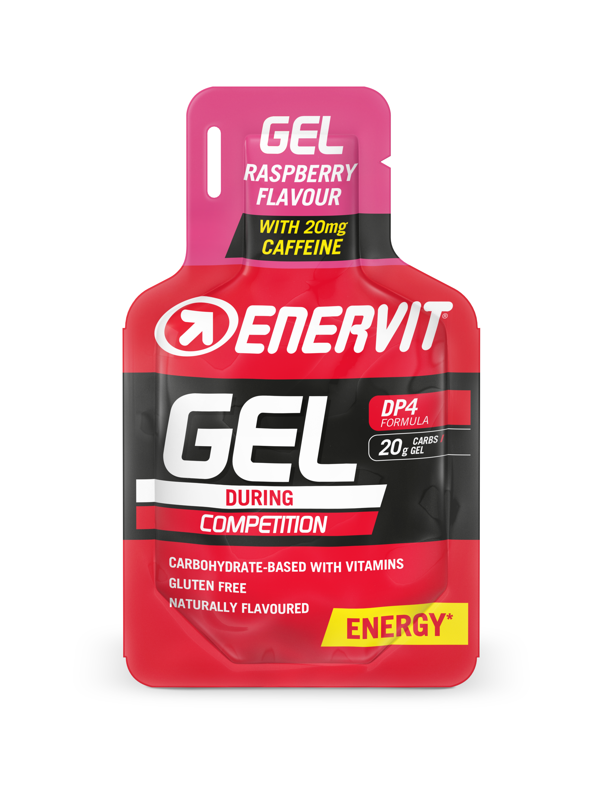 Enervitene Sport Gel Energetico Gusto Lampone Con Caffeina 1 X 25 ml
