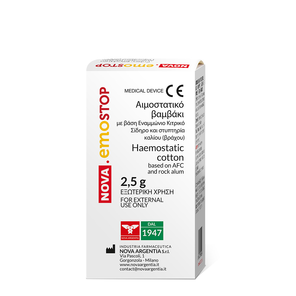 COTONE EMOSTATICO 2,5g Nova Argentina