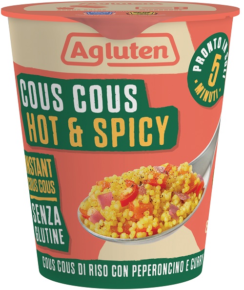 AGLUTEN COUS COUS HOT&SPICY80G