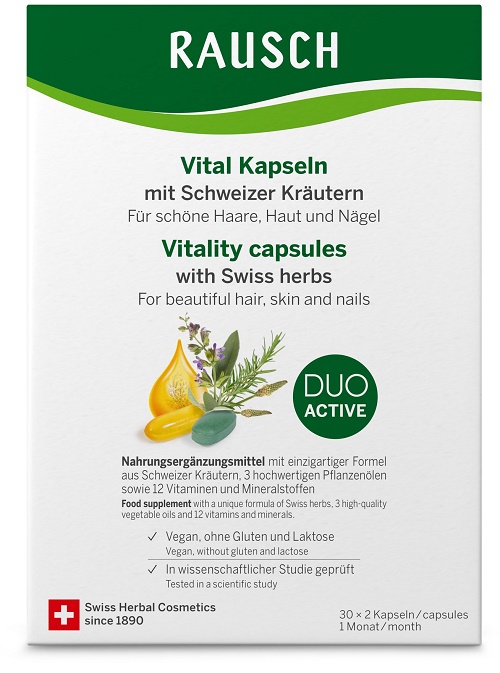 RAUSCH CAPSULE VITALITA' 60CPS